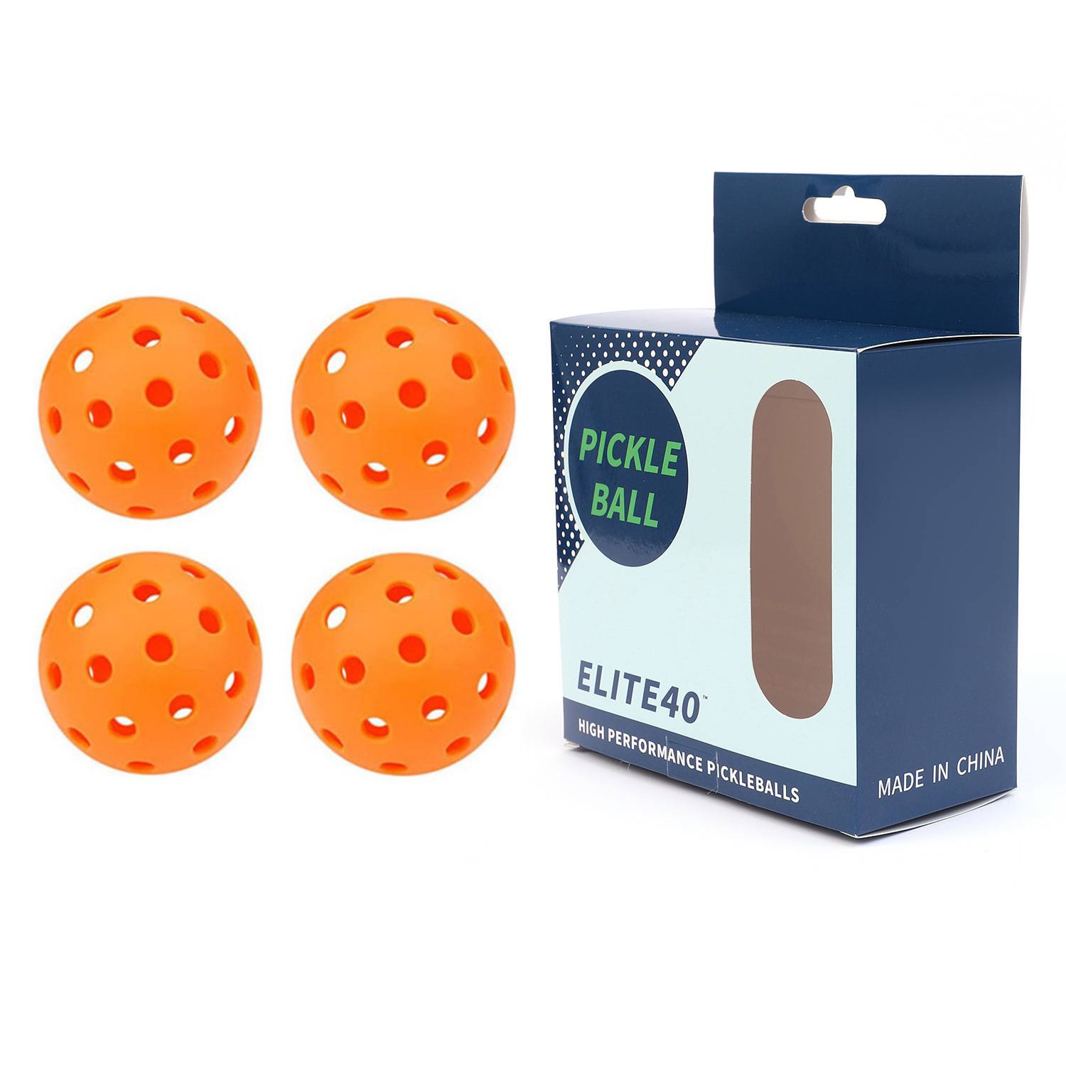40 -hole orange 4 installed [color box packaging]